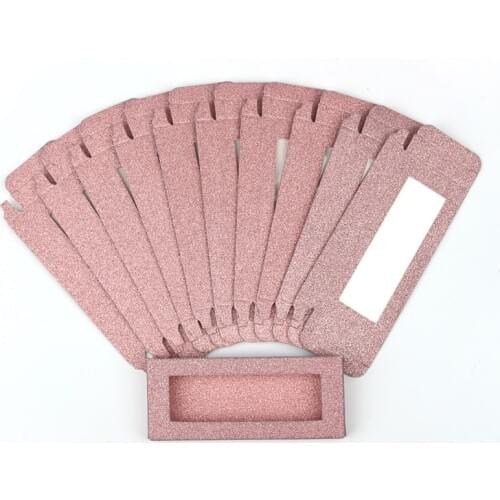 20/50/200PCS Eyelash Packaging Box Bulk Wholesale Custom 3D Mink Lashes Boxes DIYflash Packaging Makeup Set Eyelashes Case Pack