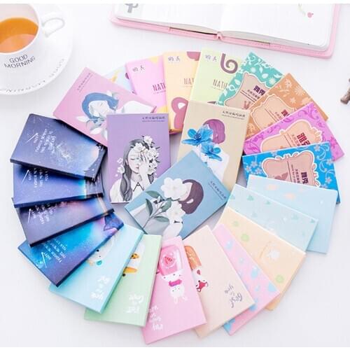 50 Sheets Oil-Absorbing Paper Oil Control Blotting Setting Makeup Face Clean Tool