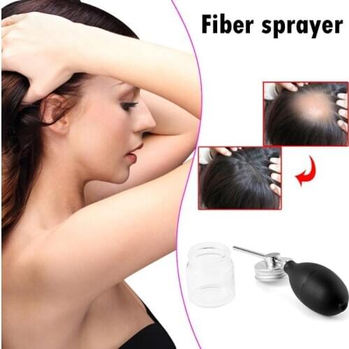 Hair Building Fiber Spray Applicator Elaborate Manufacture Prolonged Durable Thinning Loss Treatment Thicken Extension