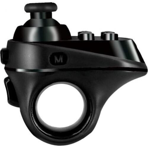 New R1 Mini Ring Bluetooth-compatible Rechargeable Wireless VR Remote Game Controller Joystick Gamepad For Android 3D Glasses