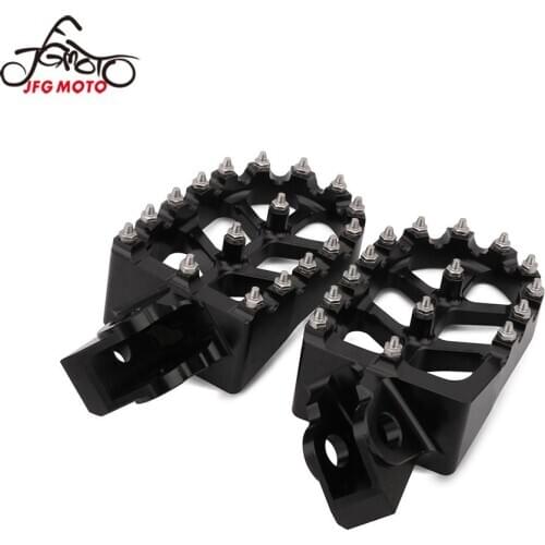 For KAWASAKI KX65 KX80 KX85 KX100 KX 65 80 85 100 For Suzuki RM65 RM100 RM 65 100 Motorcycle CNC Footrest Footpeg Foot Pegs