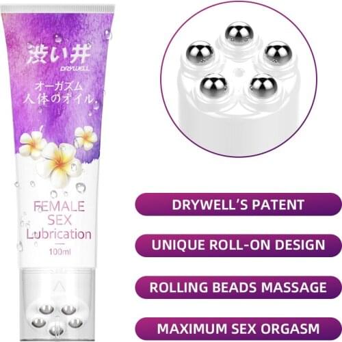 Women Orgasm Gel Libido Enhancer Sex Roll-on Beads Massage Vagina Stimulant Intense Sex Drop Exciter Strong Enhance Climax 100ml