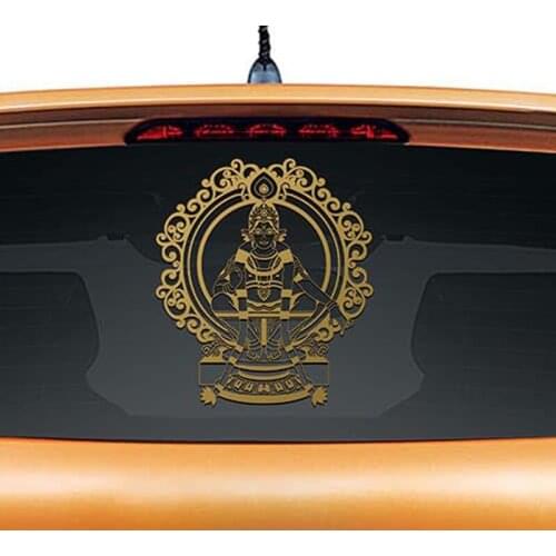 Hinduism Ayyappa Swamy Vinyl Murals Car Rear Glass Decor Sticker Art Wall Decor Wallpapes Car Body Decoration Stickers L1170