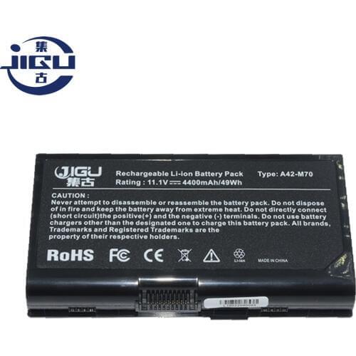 JIGU 6CELLS Laptop Battery For Asus A32-F70 A32-M70 A41-M70 A42-M70 L0690LC L082036 f70sl G71V M70v X71SL X72J F70 M70 N70 N90