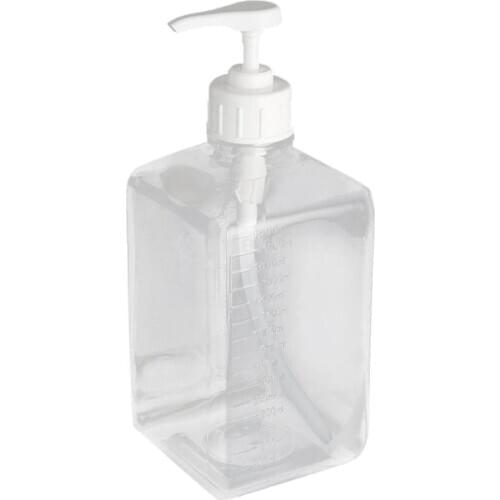 1600ml Clear Pump Bottle Refillable Design Versatile For Dispensing Condiment Water Oils Salad Coffee Dressing Creamers Juice