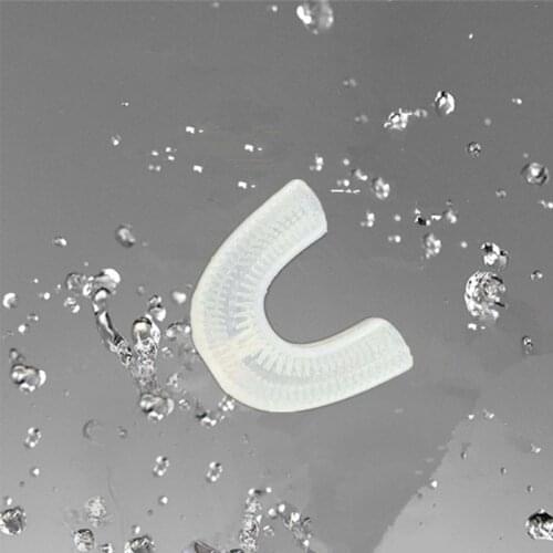 Toothbrush Heads Nano Silicone Oral U Tooth Brush Adult Kids Clean Toothbrushes IPX7 Waterproof Whitening Teeth