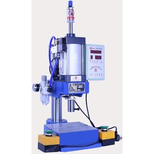 Pneumatic punching machine 200kg single column 63 type bench press small gas spleen high precision riveting machine