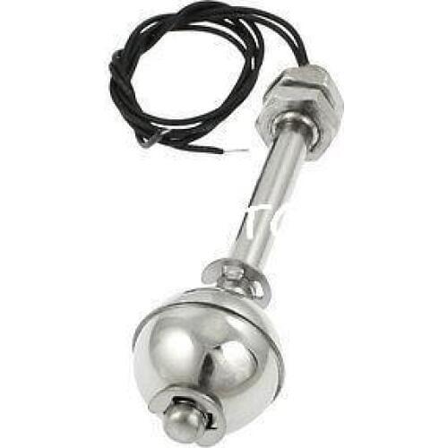 4.5" Long Water Level Sensor Stainless Steel Float Switch for Tank Pool