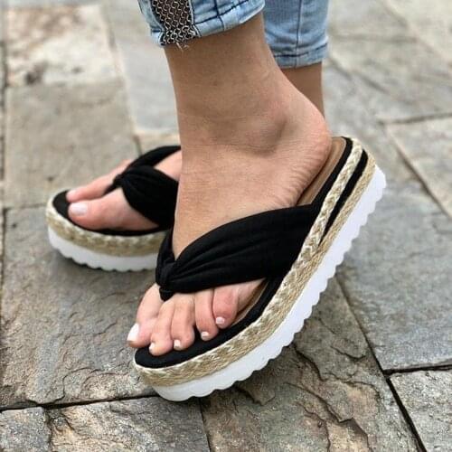Sandals Women Summer New Fashion Womens Sandals 2021 Womens Slipper Designer Beach Slides Platform Shoes Womens Flip Flops