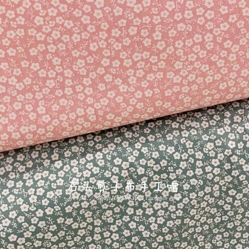 50*160cm Beautiful Flower Series Pure Cotton Twill Printed Fabric Bedding Sheet Tablecloth Handmade Diy Cotton Fabric