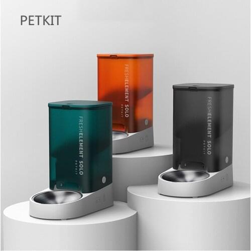 PETKIT WIFI App Control Smart Cat Feeder Stainless Steel Automatic Cat Feeder Cat Supplies Timed Automatic Dog Feeder Dog Bowl