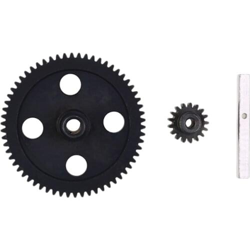 Spur Diff Main Gear 62T Reduction Gear 0015 for WLtoy 12428 12423 1/12 RC Car Crawler Short Course Truck Upgrade Parts