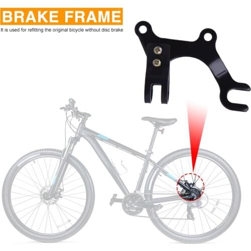 Bicycle Disc Brake Modification Bracket Frame Adapter Mounting Holder Disc Brake Converter Brake Rack MTB Accessories New