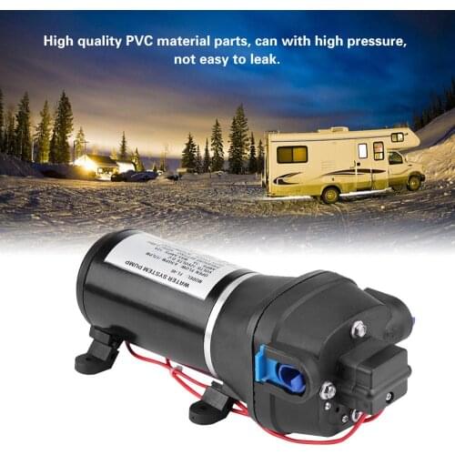 12V 4.5GPM 17 L/Min 40PSI Diaphragm Self Priming Water Pump with Automatic Pressure Switch rv styling rv motorhome