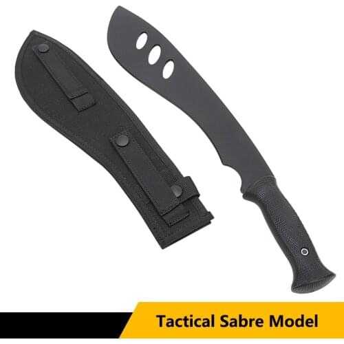 Military Tactical Training Saber Weapons Soft Knife Fake Machete Adult Kids Funny Toys Army Police Self-defense Fight Accessorie