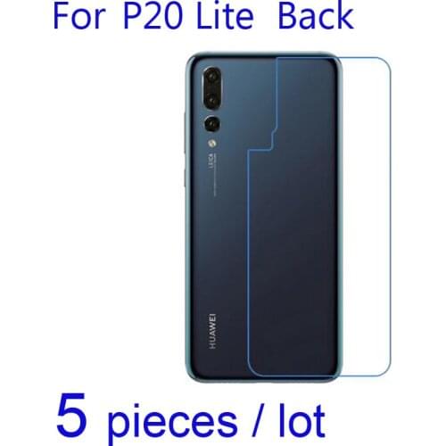 5pcs Mobile Screen Protectors for P20 Lite Clear/matte/Soft Nano Anti Explosion Protective Film for P20 Pro/Plus Back Guard Film