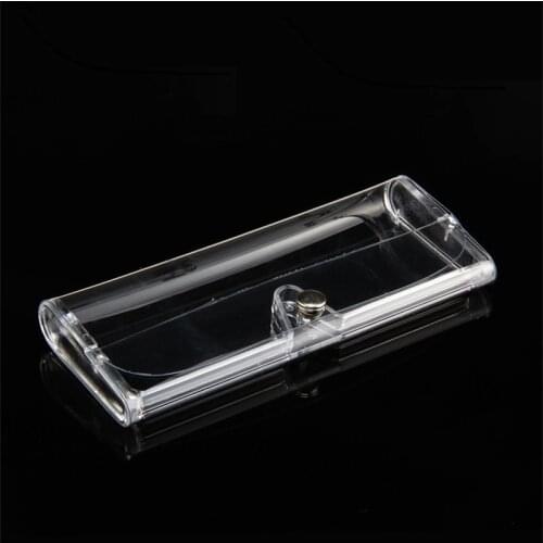 Ultralight Transparent PVC Eyewear Cases Cover for sunglasses Eyeglasses Case Unisex Reading Glasses Box Bag Eyewear Accessories