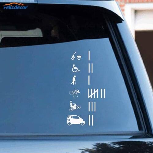Black/Silver Keeping Score Funny Count Vinyl Stickers Car Truck Traffic Decal Unique Styling WaterProof C398