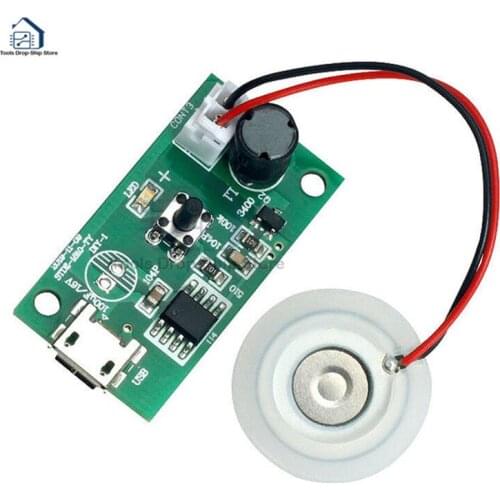 DC5V 1.5-3W Ultrasonic Mist Maker Atomizer Transducer Atomizer Film Plate Accessories Humidifier Rubber Gasket with Micro USB