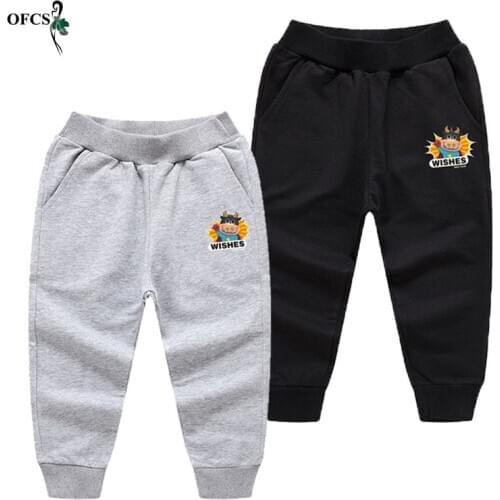 Childrens Pants Best Friend 50% OFF Spring Infant 100% Cotton Pants Trousers For Teen Boys Girls Toddler Casual Kids Clothes 8T