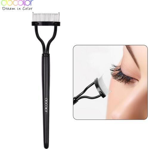 Docolor Make up Mascara Guide Applicator Eyelash Comb Eyebrow Brush Curler Beauty Essential Cosmetic Tool Eye Makeup Tools