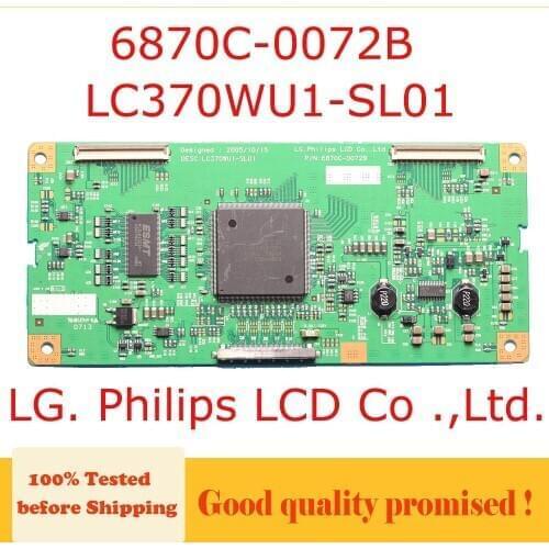 6870C-0072B LC370WU1-SSL01 Logic Board For LG Philips LCD Co .,Ltd. 6870C 0072B 6870C0072B Model LC370WU1 SSL01 LCD TCON Board