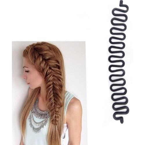 Braider Tool Easy To Use Curler Styling Bun Tool Twist Braider With Hook Pigtail Hair Braiding Tool XC0428078