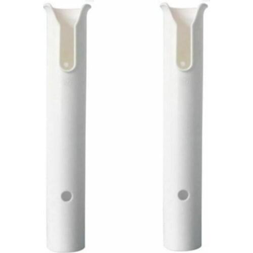 2pcs Fishing Rod Holder Racks Marine White Polyethelene Holds