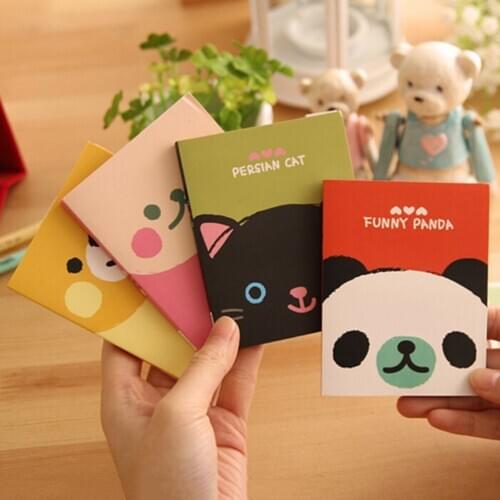 Kawaii Creative Stationery Forest Animal Series Cute Paper Memo Pad Sticker Post Sticky Notes Notepad School Office Supplies