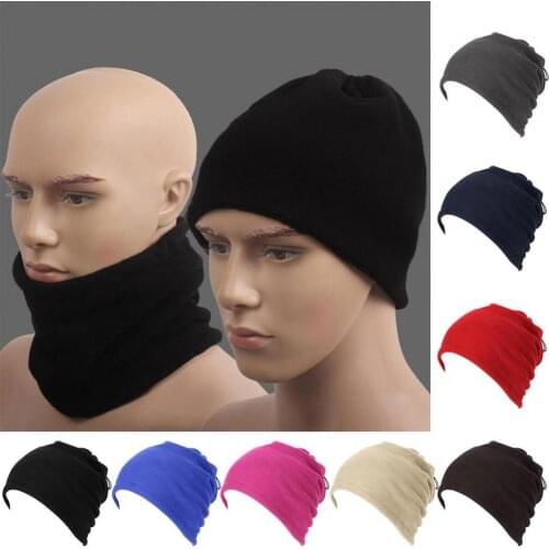 80%HOTSolid Color Outdoor Cycling Sport Warm Face MaskS1 Neck Gaiter Balaclava Scarf Hat