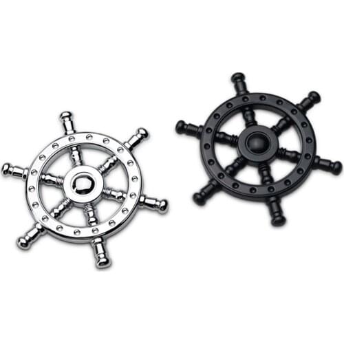 3d Metal Car Stickers Emblem Rudder Logo Auto Badge Decal Exterior Decoration The Whole Body 100% Chrome Gold Accessories