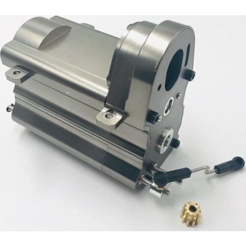 KYX RC car SEMI-TRACTO CNC metal gear box for TAMIYA CUSTOM 1/14
