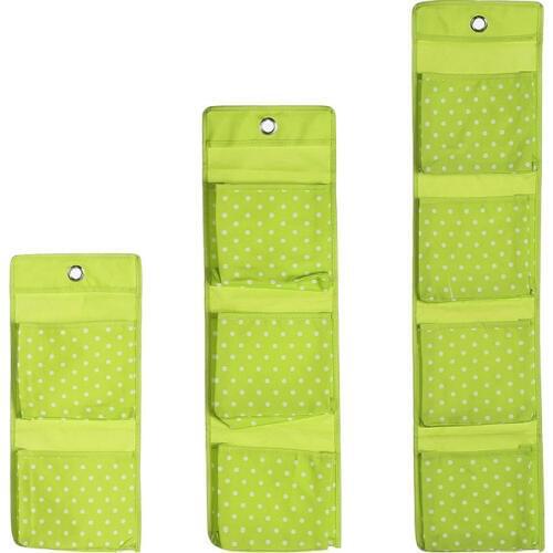 Oxford Wall Hanging Storage Pockets Bag Pouch Auto Capacity Closet Organizer Container Outdoor Plant Kid Children Shelves