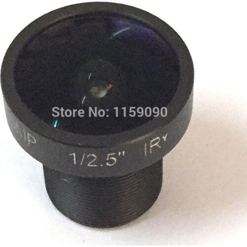 New 1/2.5" HD 5mp Fisheye 2.1mm IR CCTV lens 150 Degrees M12*0.5 for Security camera