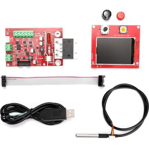 NY-D08 Spot Welding Machine Controller Pneumatic Color LCD Display Multi-point Personalization with Temperature Sensor