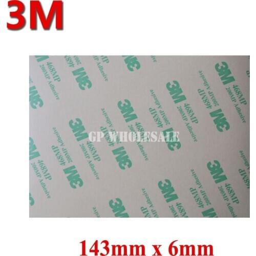 Original 3M Adhesive Transfer double sided Tape 468MP 143mmx6mm 200MP high performance acrylic adhesive