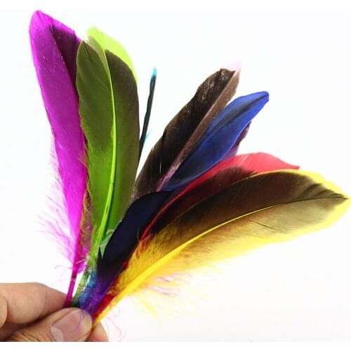 Pheasant Feathers for Crafts 10-15cm 4-6" Natural Feathers for Clothes Wedding Rooster Feather Decor Feathers Diy Decoration
