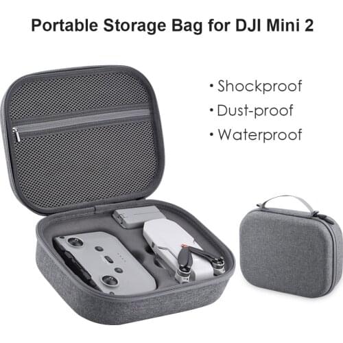 Storage Bag Carrying Case Remote Drone Controller Battery Travel Box Handbag for DJI Mini 2 Drone Accessories