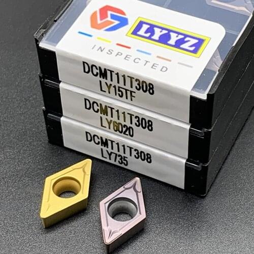 DCMT11T308 LY15TF/ LY6020/ LY735 carbide inserts Internal Turning tool Lathe Tools Milling cutter CNC tool
