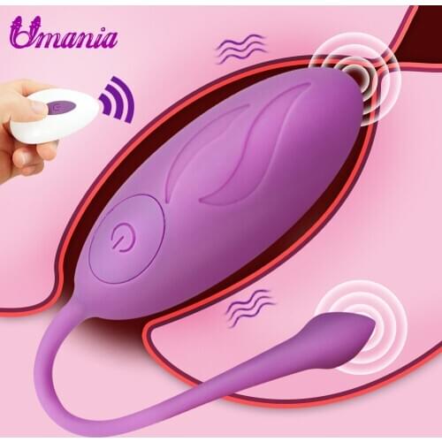 Love Eggs Vagina Vibrator Adult Female Massager Remote Control Vibrating Egg G- Spot Sex Toy for Women Anal Toy Masturbator