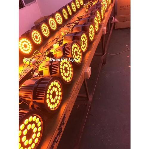 20PCS High Quality Outdoor Spot Wash Par64 24x15w 5in1 Par Led For DJ Disco Wedding Party
