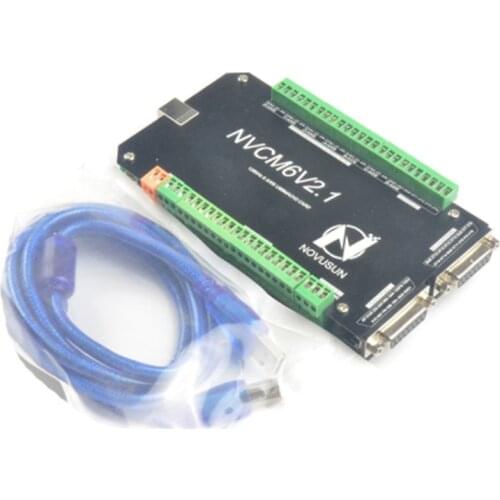 3/4/5/6 Axis 200KHZ NVCM V2.1 MACH3 USB Motion Control Card CNC Controller for CNC Router Stepper Motor Servo motor