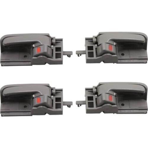 4PCS BROWN INTERIOR DOOR HANDLE For TOYOTA Corolla 2003 2004 2005 2006 2007 2008 2009 2010-2013