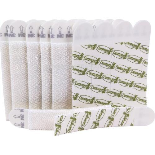 500pcs(250pair) Large Size 1.9x9.2CM Command Picture Hanging Strips For Poster Hanging command