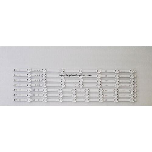 7pcs x 55 inch LED Backlight for VESTEL TECHWOOD SVV550AK7-UHD-7LED-A/B VES550UNDL VES550QNDS 55AO6USB 55AO4USB -2D-N11 N12