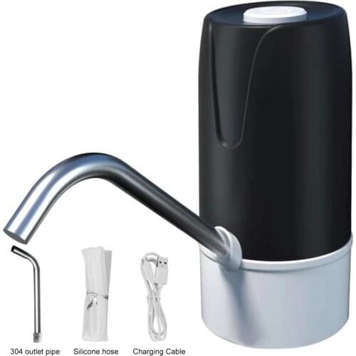 Water Bottle Pump USB Charging Automatic Drinking Water Pump Portable Electric Water Dispenser Switch