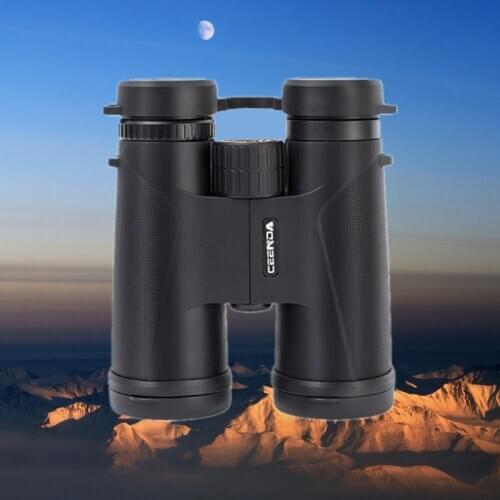 High quality 12X42 HD binoculars outdoor hiking camping binoculars professional high-power HD wide-angle binoculars
