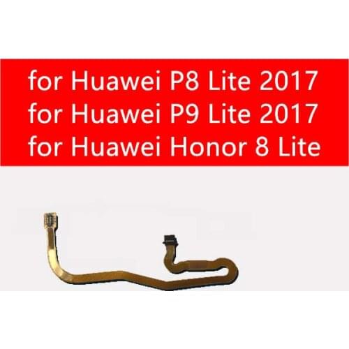 For Huawei P8 Lite 2017/ P9 Lite 2017/ Honor 8 Lite fingerprint scanner Connector Flex Cable Touch ID Connector Repair Parts