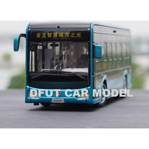 1:38 Alloy jin long XMQ6105G BUS Model Car Model Of Childrens Toy Cars Original Authorized Authentic Kids Toys