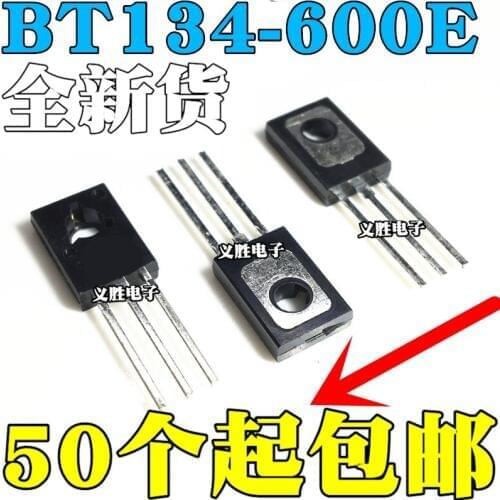 New Triac Thyristor BT134-600E Dip TO-126 4A600V